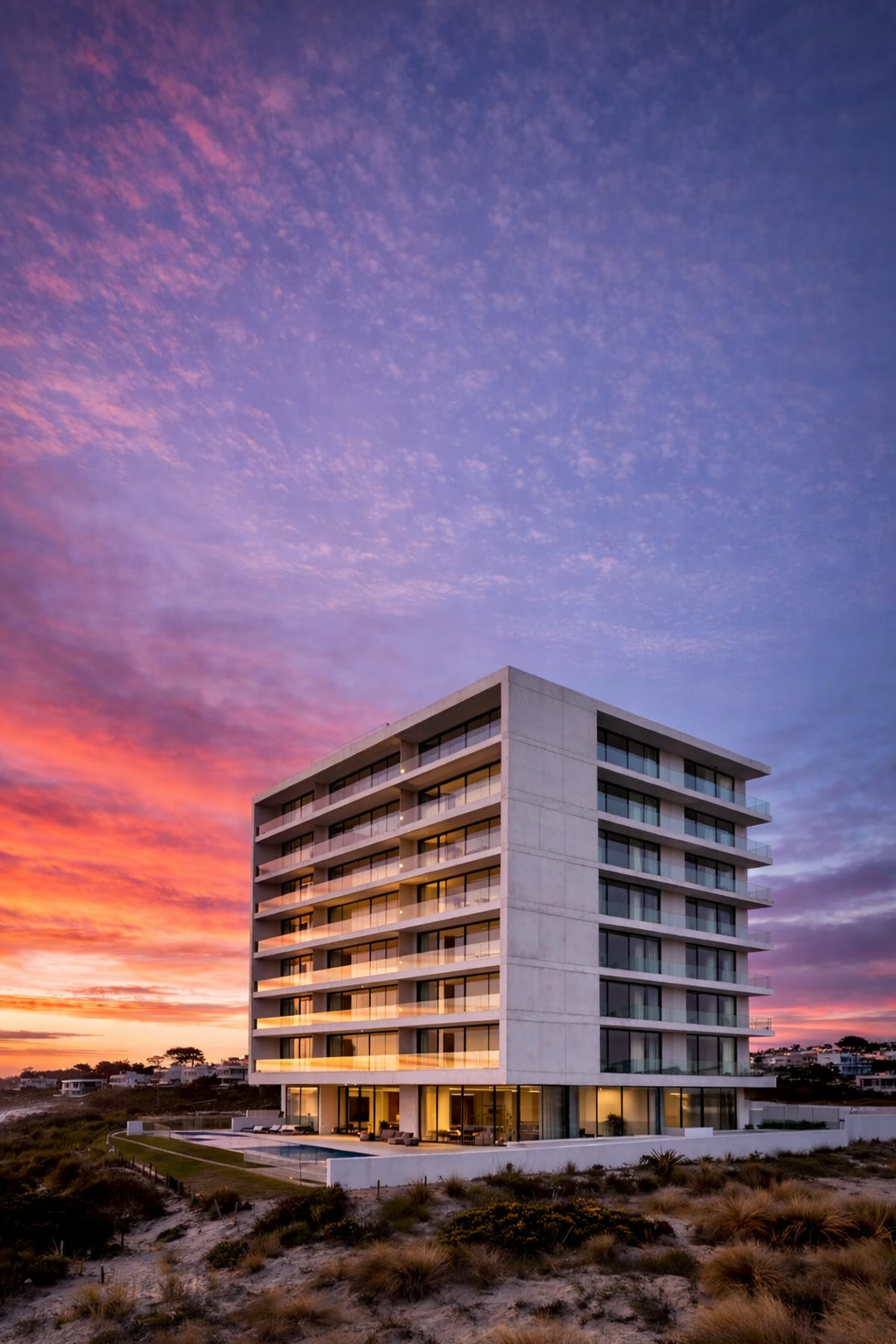 Construcción moderna en Punta del Este